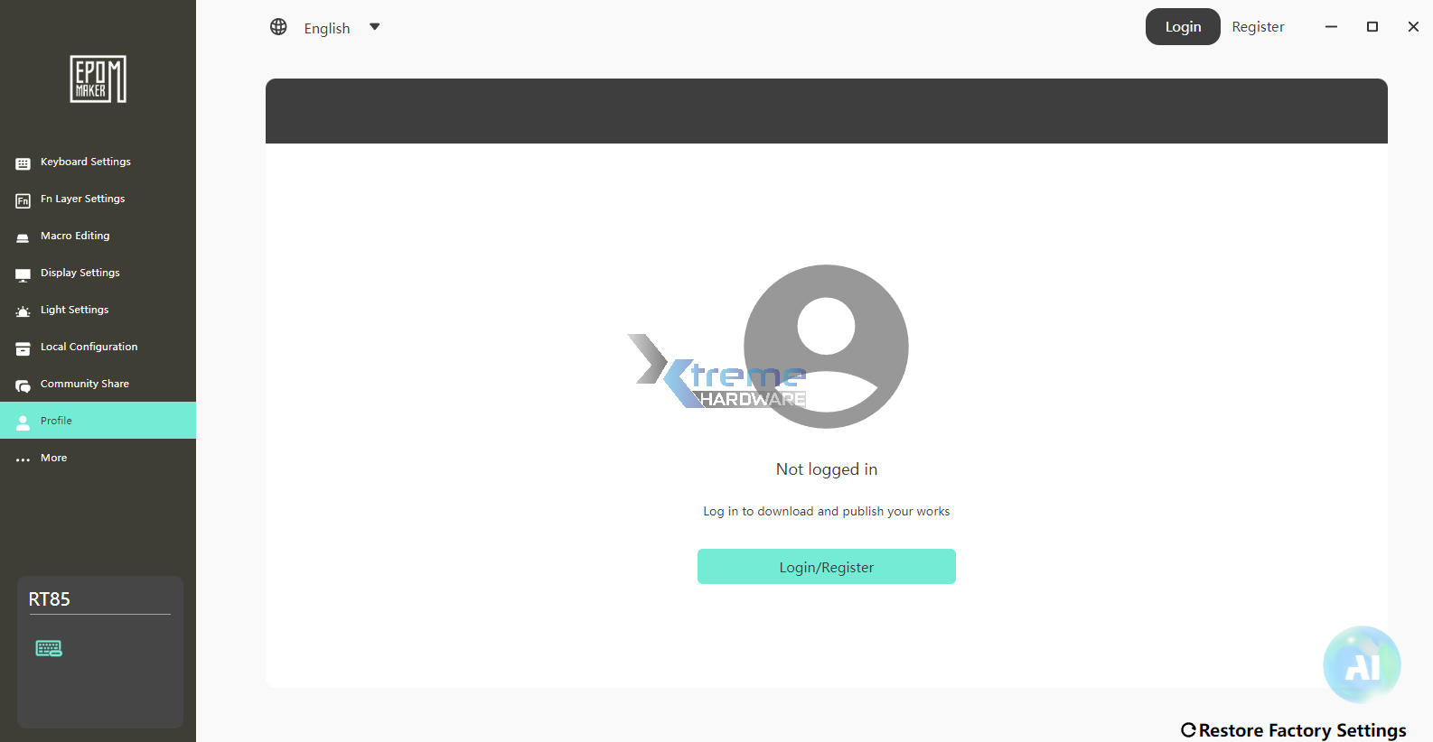 EPOMAKER RT85 software 15 61d74